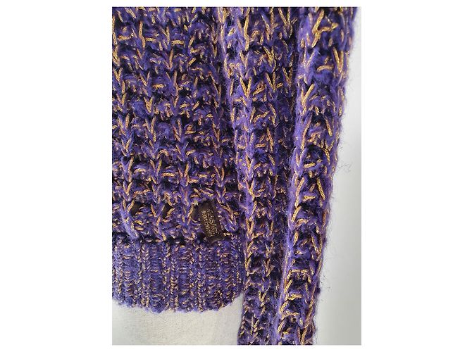 Suéter Polo Versace Jeans Couture Morado Púrpura - vista 3