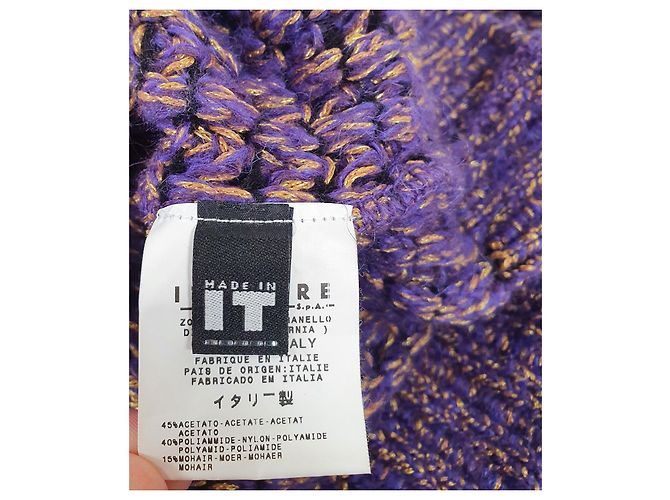 Suéter Polo Versace Jeans Couture Morado Púrpura - vista 6