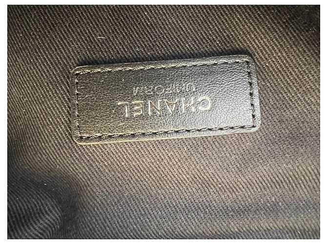 Chanel Bolsa de cinto uniforme Preto - vista 13