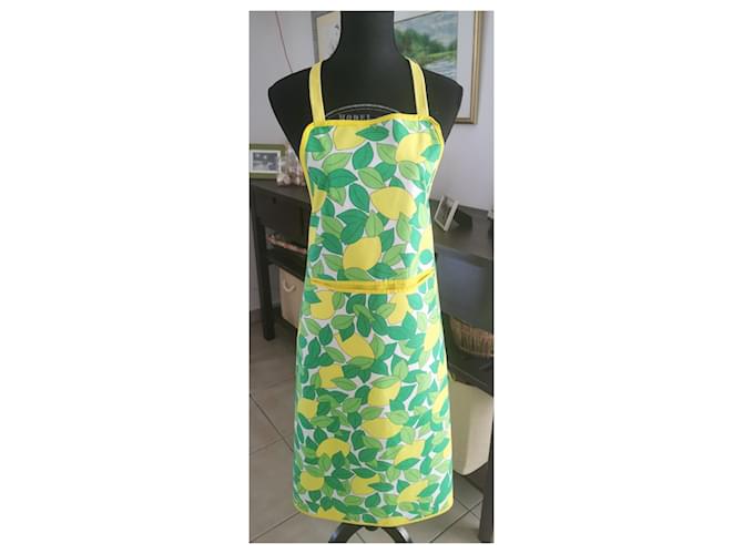 Hermès Ropa de hogar ''Limones'' Multicolor Amarillo Verde claro - vista 9