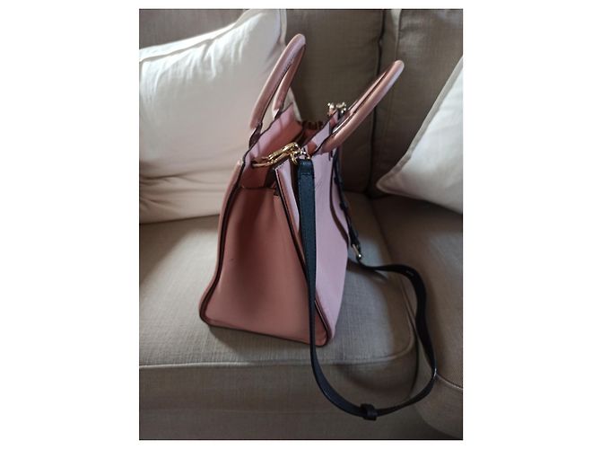 Borsa Karl Lagerfeld in pelle rosa - vista 11