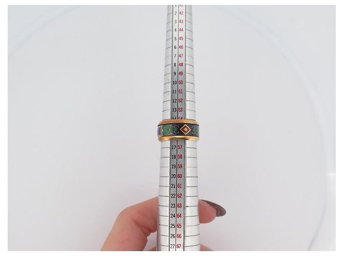 Autre Marque MICHAELA FREY FREYWILLE MISS SCARABÄUS ÄGYPTEN T RING55 IN GOLDEMAILLE 18K-RING - Ansicht 10