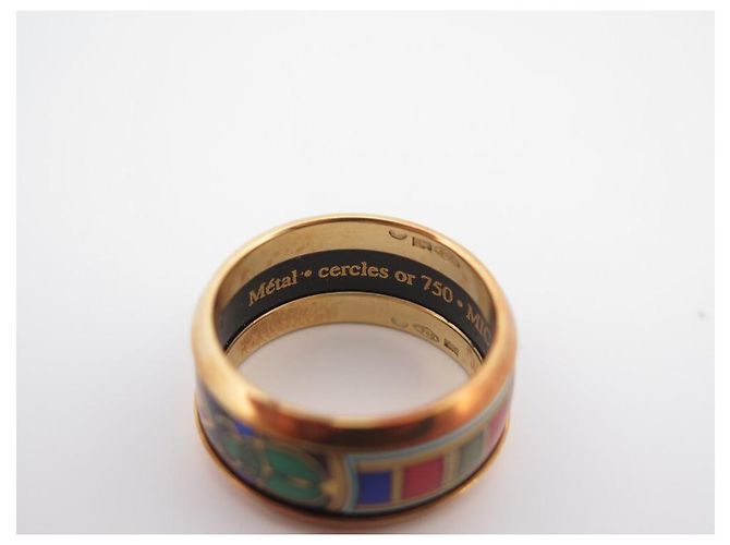 Autre Marque MICHAELA FREY FREYWILLE MISS SCARABÄUS ÄGYPTEN T RING55 IN GOLDEMAILLE 18K-RING - Ansicht 3