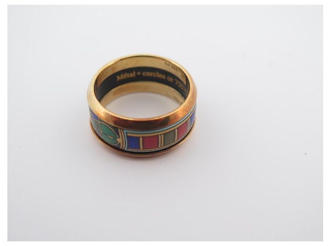 Autre Marque MICHAELA FREY FREYWILLE MISS SCARABÄUS ÄGYPTEN T RING55 IN GOLDEMAILLE 18K-RING - Ansicht 8