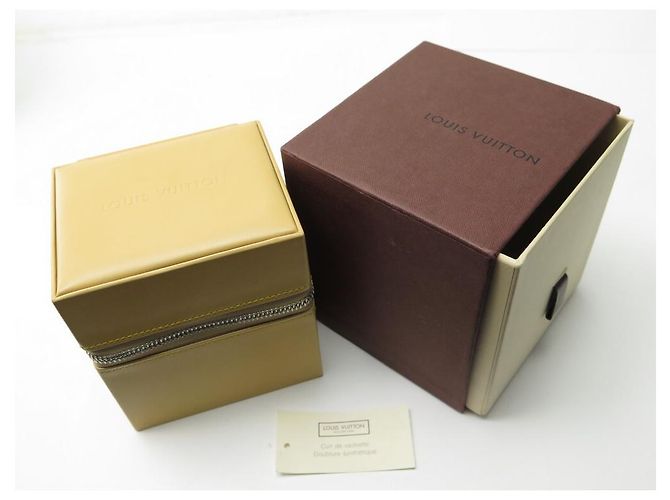 RELÓGIO Q DE TAMBOR LOUIS VUITTON1111 39 MM QUARTZO AÇO E COURO + CAIXA Prata - vista 10