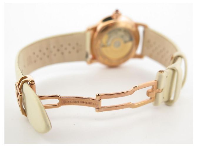 RELOJ FREDERIQUE CONSTANT CLASSICS DIAMOND FC303/310X2 DIAMANTES AUTOMÁTICOS Dorado - vista 3