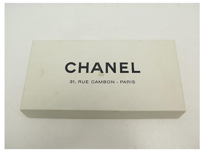 CHANEL GÜRTEL BREITE KETTE LOGO CC T 80 90 SILBERGLIEDER + GÜRTELKASTEN - Ansicht 5