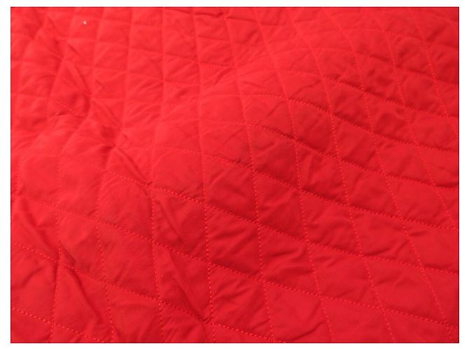 Hermès NEUF HERMES COUVERTURE DE PRESENTATION MATELASSE CHEVAL EN COTON ROUGE NEW - vue 8