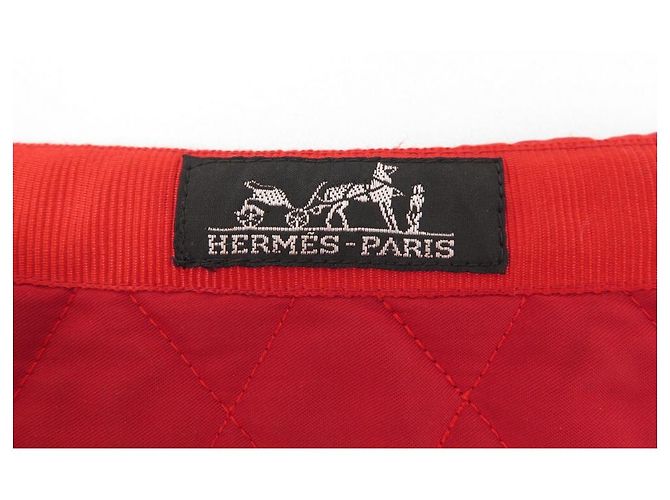 Hermès NOVA ALMOFADA HERMES MATELASSE COB EM ALGODÃO VERMELHO NOVA ALMOFADA VERMELHA - vista 4