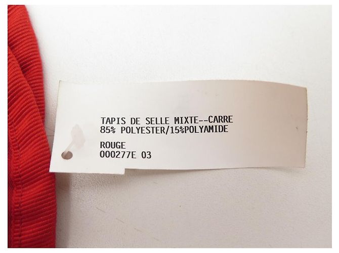 Hermès NOVA ALMOFADA HERMES MATELASSE COB EM ALGODÃO VERMELHO NOVA ALMOFADA VERMELHA - vista 5