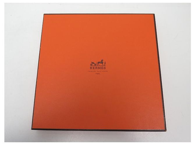 Hermès SCIARPA VINTAGE HERMES GRAND APPARAT JACQUES EUDEL CARRE 90 Sciarpa seta Nero - vista 11