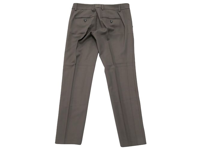 Pantalón Vince de corte recto de lana marrón Castaño - vista 2