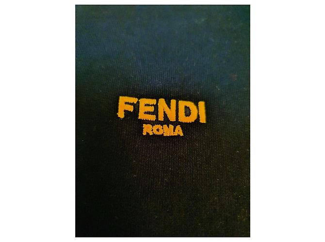 Fendi Sweatshirt Schwarz aus Baumwolle - Ansicht 2