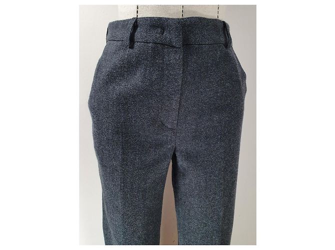 Moschino Wollhose Grau Anthrazitgrau - Ansicht 2
