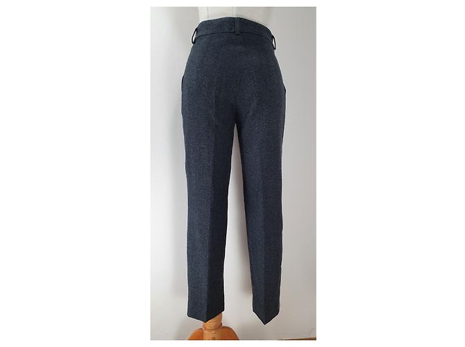Moschino Wollhose Grau Anthrazitgrau - Ansicht 4