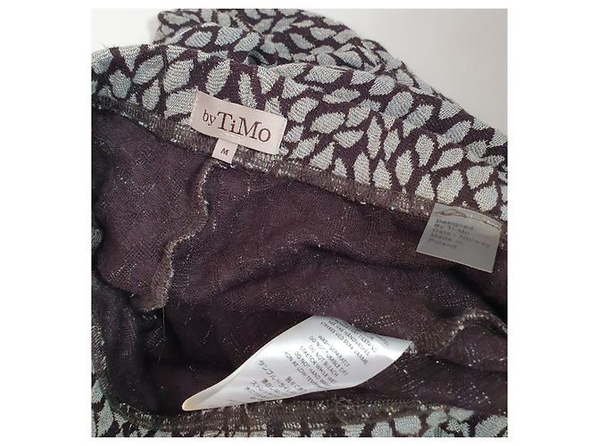 Autre Marque Pantalones Timo Lurex Viscosa Multicolor - vista 4