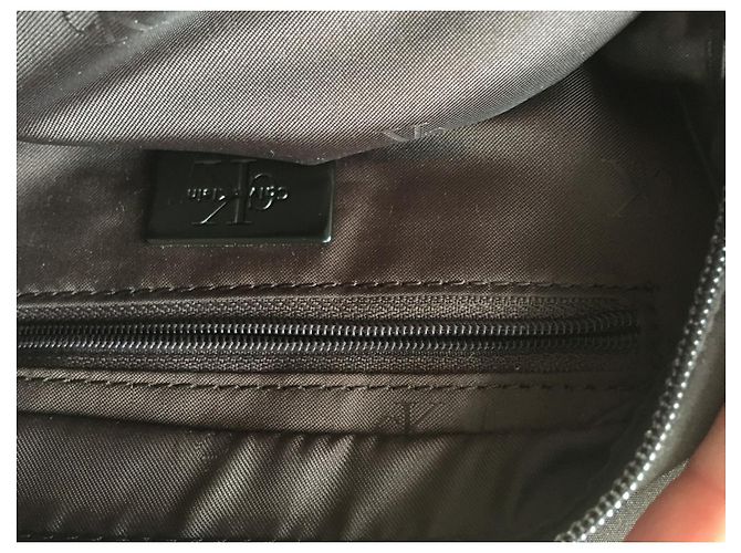 Borsa Calvin Klein Marrone Sintetica Mini - vista 3