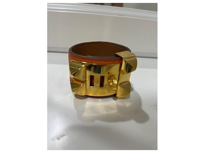Constance Hermès Hundehalsband Orange - Ansicht 2