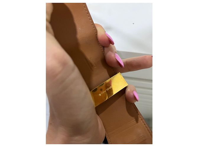 Constance Hermès Hundehalsband Orange - Ansicht 5