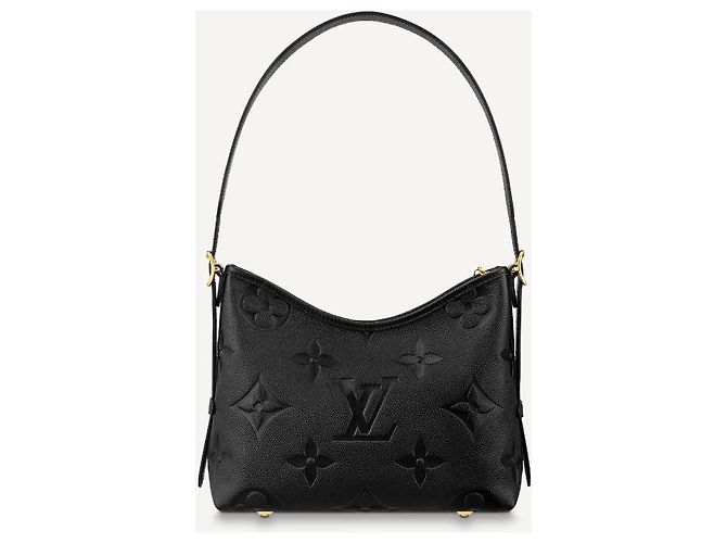 Louis Vuitton LV Carryall PM Pelle nera Nero - vista 3
