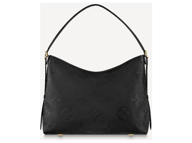 Bolsa Louis Vuitton CarryAll MM em couro preto - vista 2