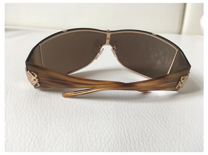 Lunettes de soleil Loewe SLW 277 Acétate Bronze - vue 6