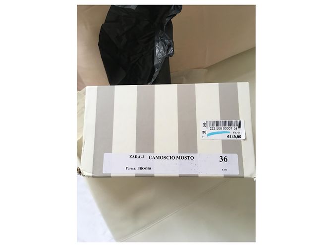 Autre Marque Pumps aus Hirschleder runde Kappe dunkelrot 9cm Absatz Bordeaux - Ansicht 9