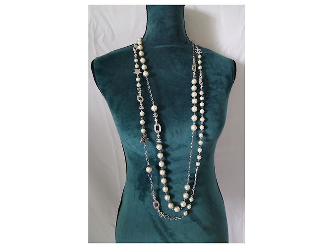 COLLANA CHANEL VINTAGE Argento - vista 2