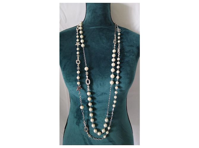 COLLANA CHANEL VINTAGE Argento - vista 3