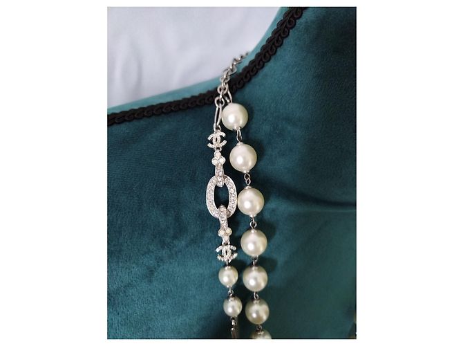 COLLANA CHANEL VINTAGE Argento - vista 6
