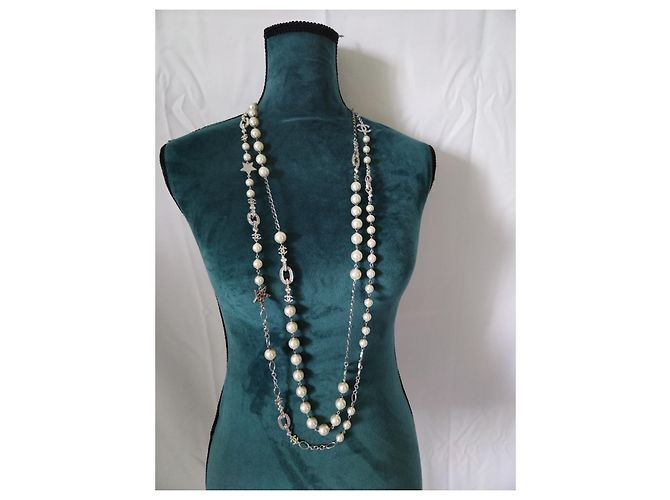 COLLANA CHANEL VINTAGE Argento - vista 8