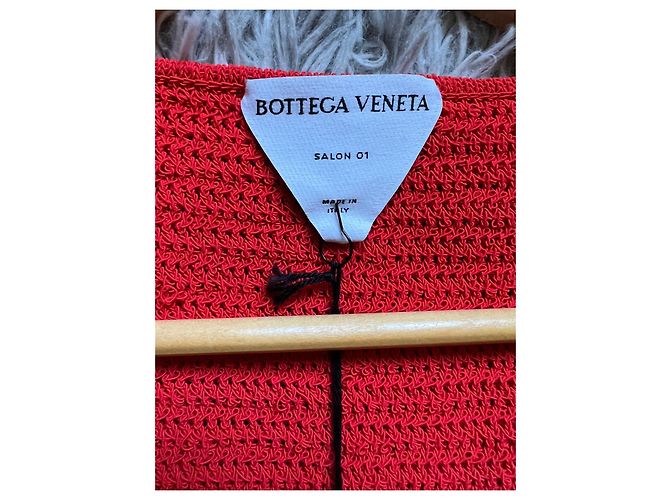 Bottega Veneta Blusa sin mangas Roja - vista 2