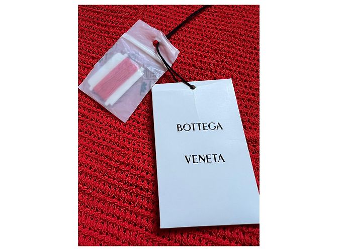 Bottega Veneta Blusa sin mangas Roja - vista 3
