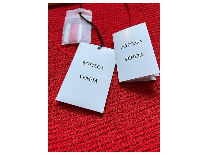 Bottega Veneta Blusa sin mangas Roja - vista 4