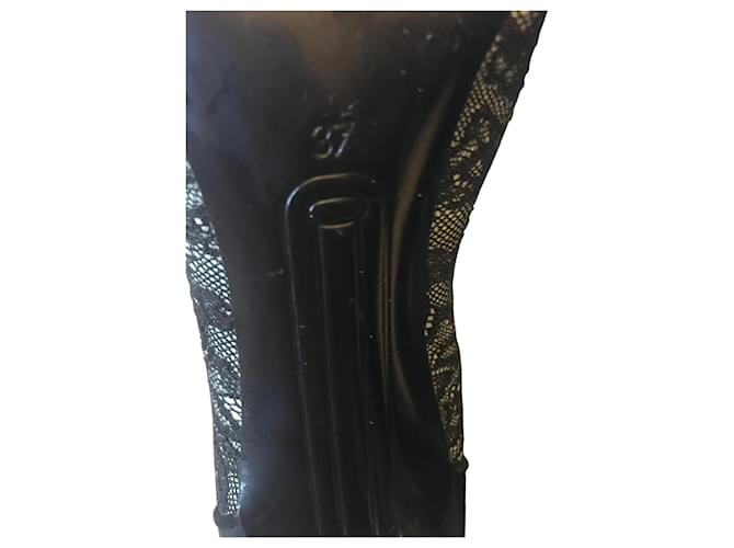 Stivaletti Stella Luna Nero Verde chiaro - vista 7