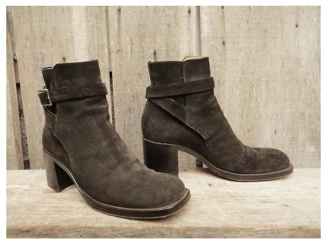 botas Free Lance p 36 Marrón oscuro - vista 2