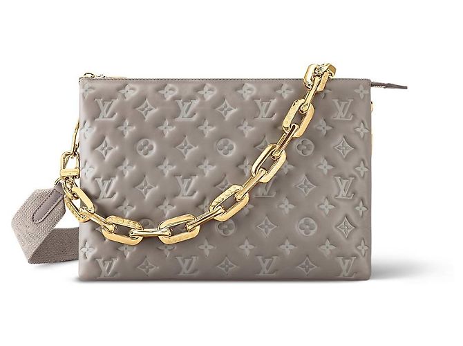 Louis Vuitton LV Coussin MM grigio Nuovo - vista 3