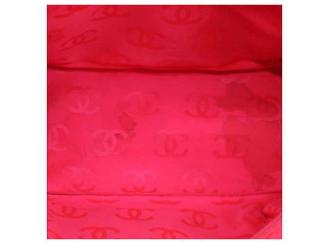 CHANEL Cambon Line Tragetasche Rosa Grau CC Auth am3204 Braun Pink - Ansicht 10