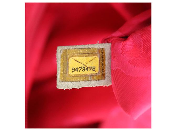 CHANEL Cambon Line Tragetasche Rosa Grau CC Auth am3204 Braun Pink - Ansicht 11
