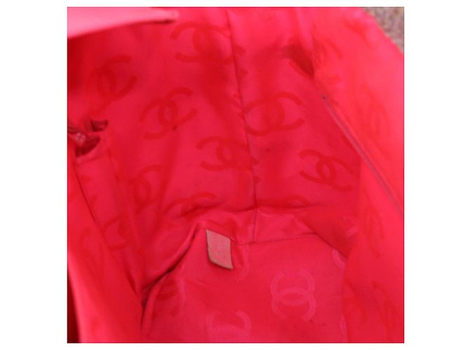 CHANEL Cambon Line Tragetasche Rosa Grau CC Auth am3204 Braun Pink - Ansicht 21