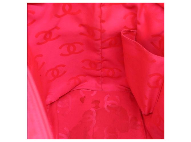 CHANEL Cambon Line Tragetasche Rosa Grau CC Auth am3204 Braun Pink - Ansicht 22
