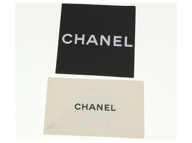 CHANEL Cambon Line Tragetasche Rosa Grau CC Auth am3204 Braun Pink - Ansicht 26