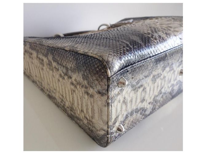 Sac Lady Dior python grand modèle - vue 5