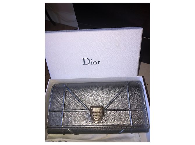Miss Dior Pochette Dior in pelle con catena - vista 3