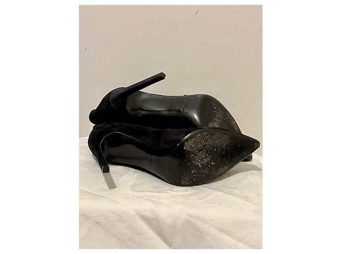 Botines de tacón Janice de Saint Laurent Negro - vista 10