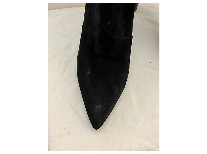 Botines de tacón Janice de Saint Laurent Negro - vista 13