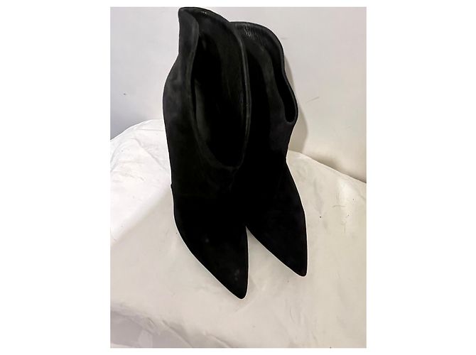 Botines de tacón Janice de Saint Laurent Negro - vista 8