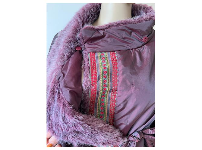 Rene Derhy Abrigos, Ropa de calle Púrpura - vista 3