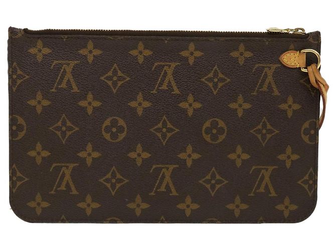 LOUIS VUITTON Monogram Neverfull MM Accessory Pouch LV Auth 31675 - view 3