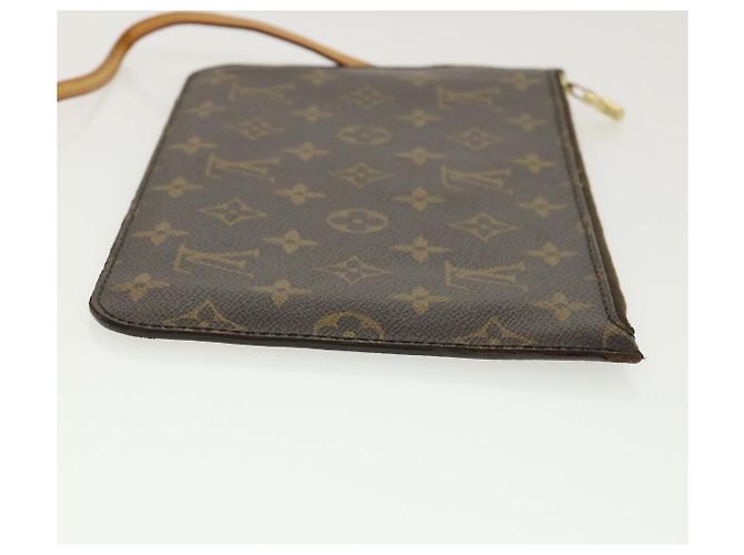 LOUIS VUITTON Monogram Neverfull MM Accessory Pouch LV Auth 31675 - view 4